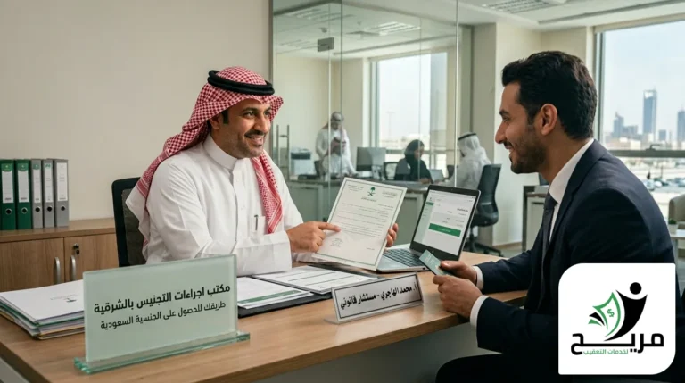 مكتب اجراءات التجنيس بالشرقية